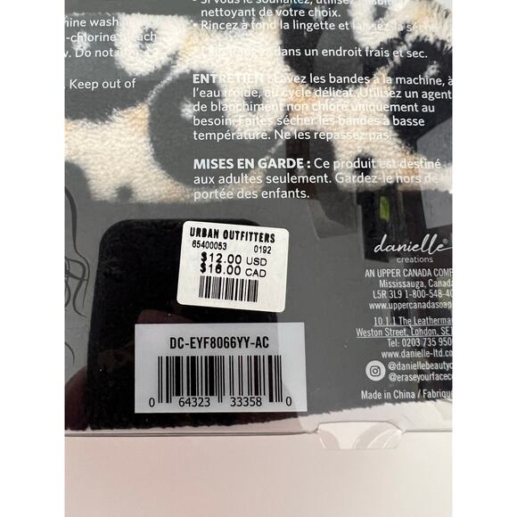 NEW Danielle Creations Erase Your Face Reusable Makeup Cloths Multicolor - Picture 7 of 7